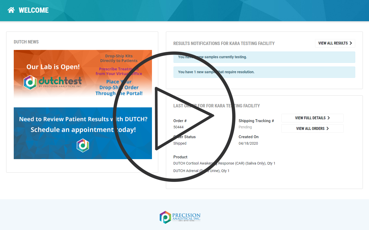 New Dutch Provider Results Portal Tutorial Dutch Test